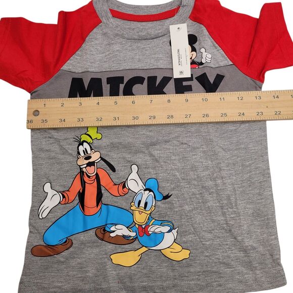 Disney and Friends Boy's 3 Piece Short and T-Shirt Set (Mickey Mouse Size 5) - Picture 9 of 14
